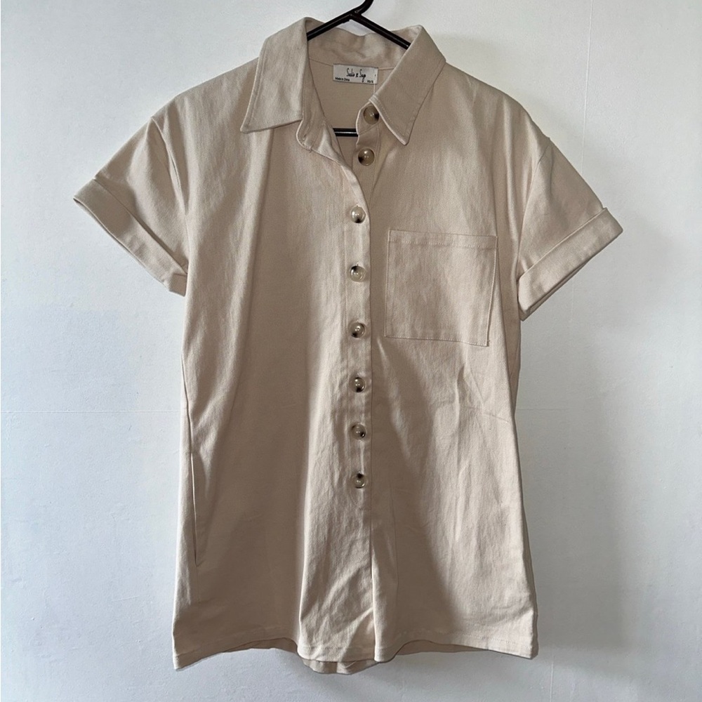 Sadie & Sage Denim Romper